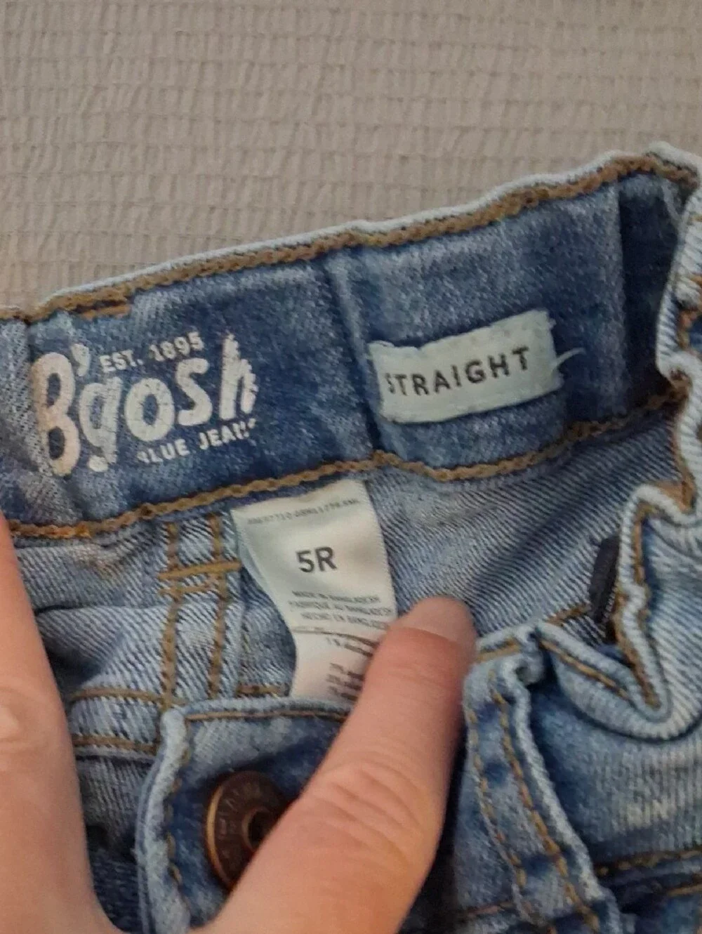 Boys Jeans Size 5- 6 PIECES